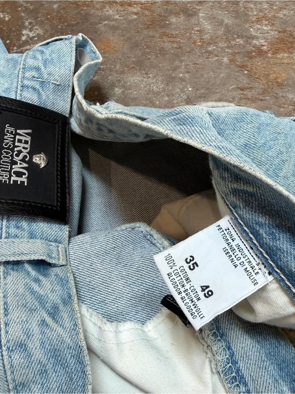 Versace Light Blue Jeans